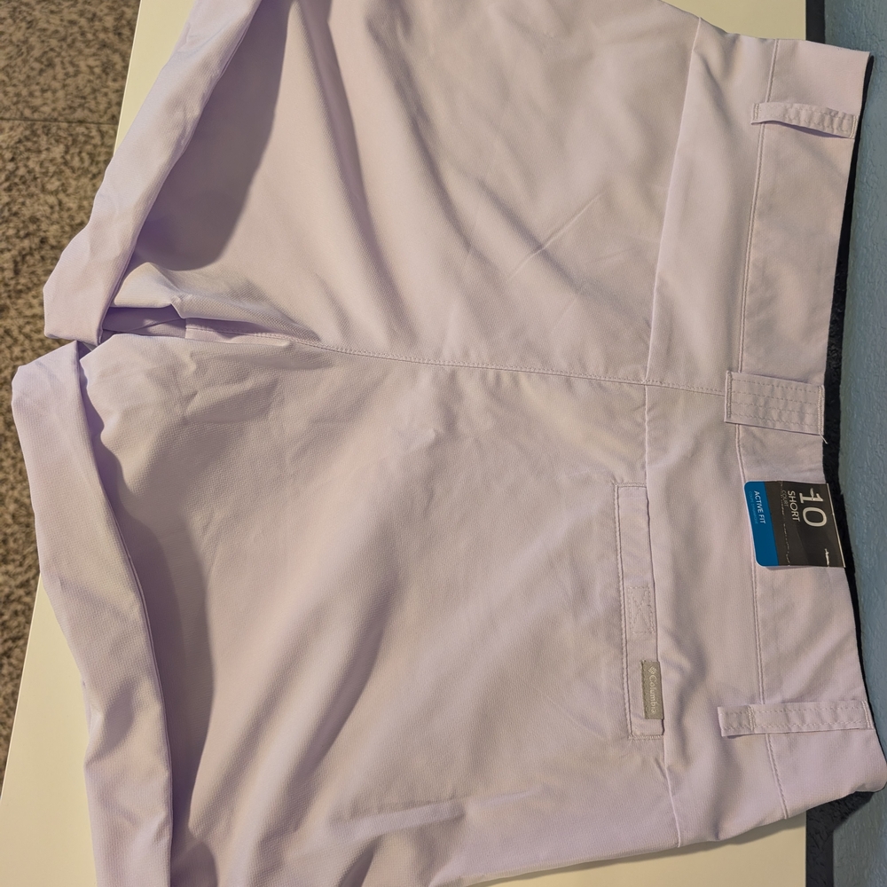 Lavender Women's Shorts - Picture 2 of 4